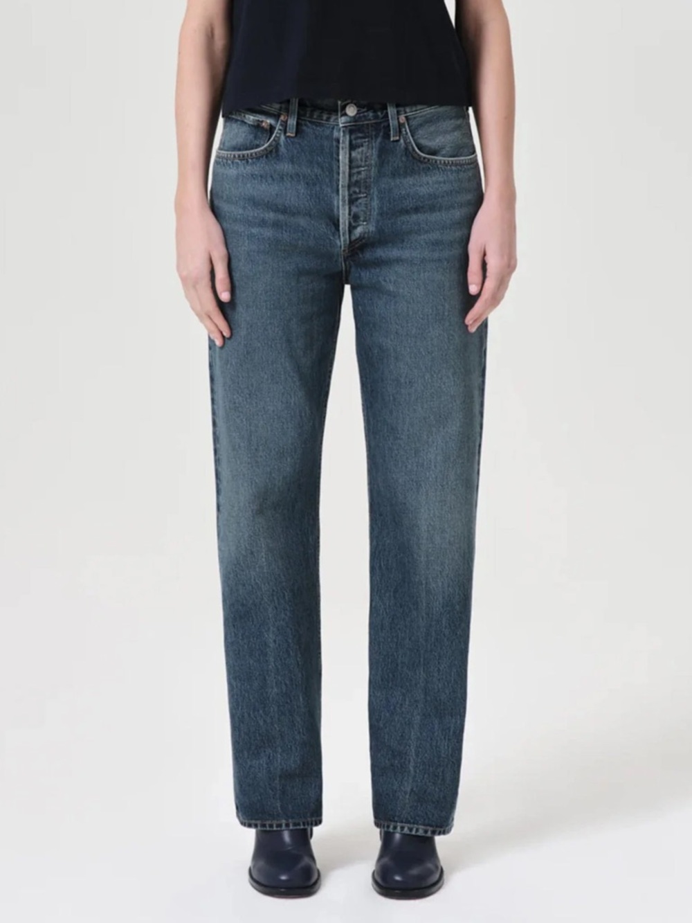 Agolde Fran Loose/Straight Jeans | 25